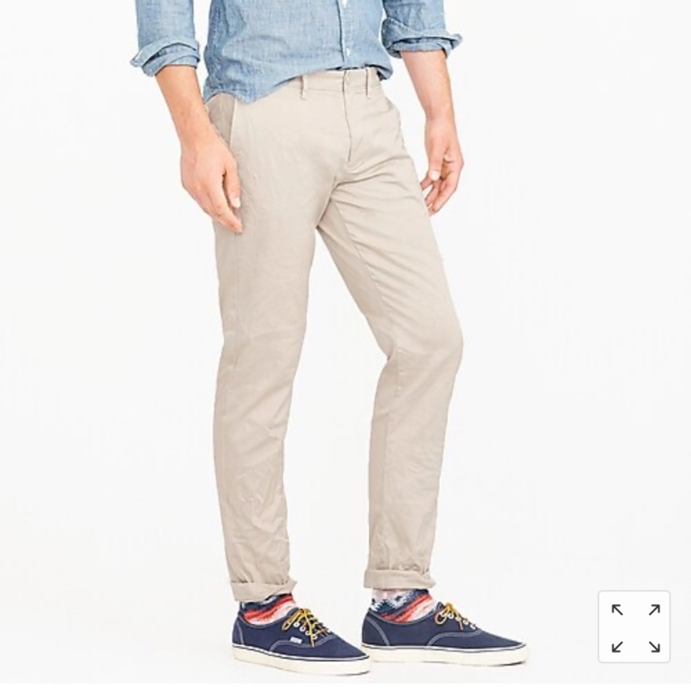 484 Slim-fit pant in stretch chino